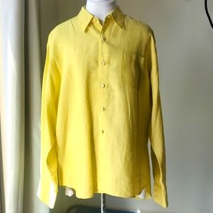 Tommy Bahana linen long sleeve shirt.